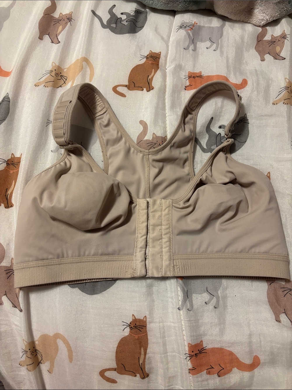 open front bra